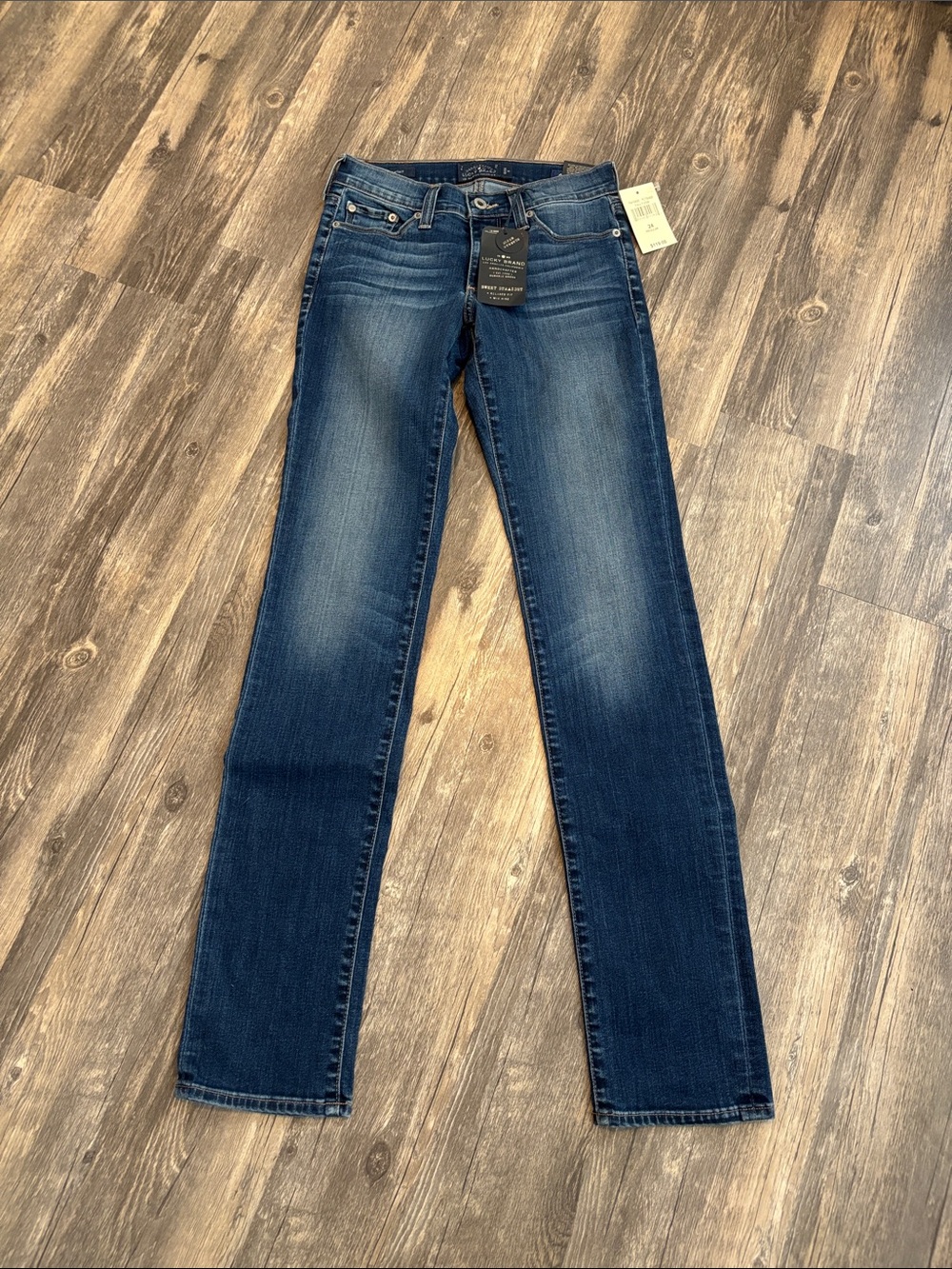 Lucky Brand Women's Dark Blue Skinny Jeans
